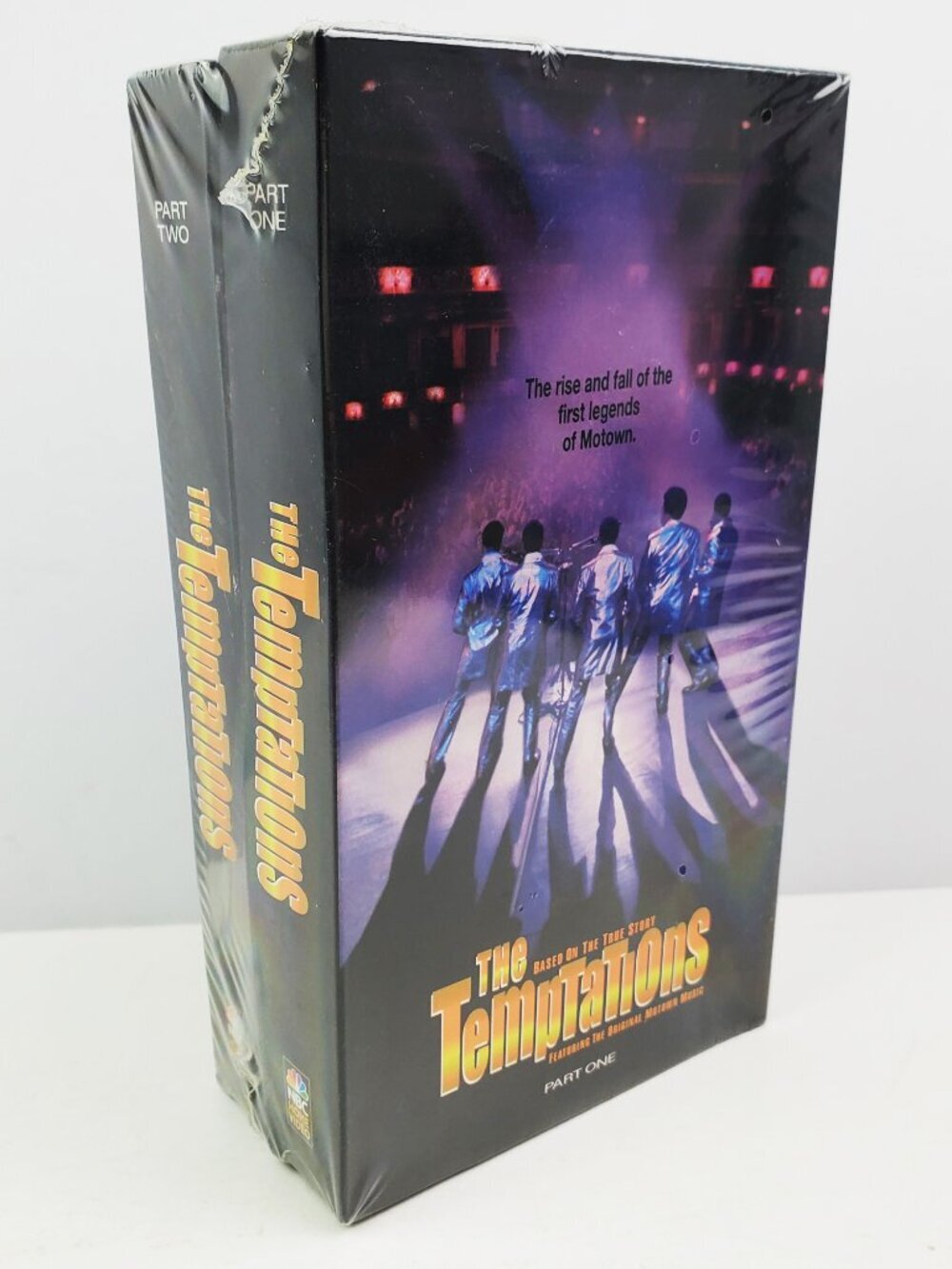 Temptations VHS Tape Set Motown Music Documentary Parts 1 & 2 Sealed 1998